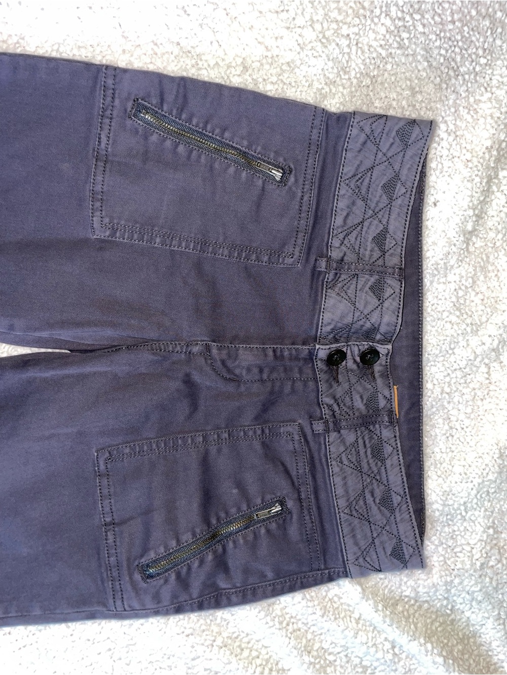 Women’s Quilted Waist Utility Pants - Slate Gray